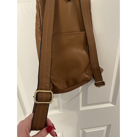 Aimee Kestenberg Tamitha Backpack Butterscotch Brown Leather Purse Bag MSRP $228 - Picture 7 of 7